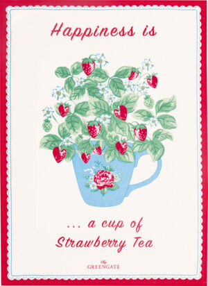 Geschirrtuch *BERRY WHITE PIECE PRINTED* GreenGate