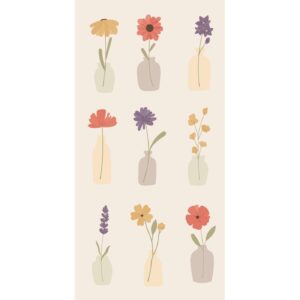 Servietten *BLÜTEN IN VASEN* IbLaursen