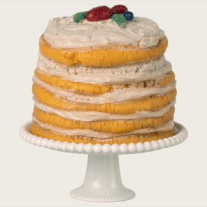 Partytorte und Tortenständer *CREMEWEISS* Maileg